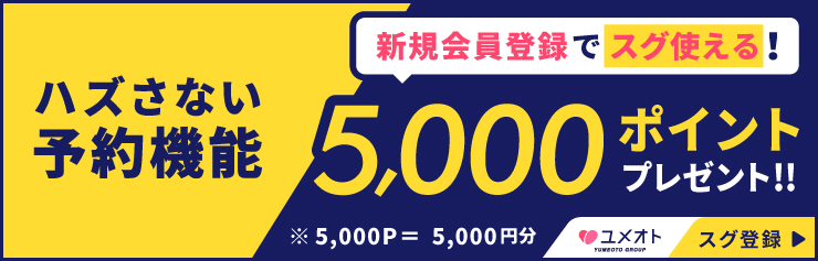 5000ポイントプレゼント